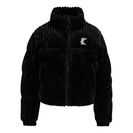 Karl Kani Γυναικείο μπουφάν Fuzzy Corduroy Short Puffer Jacket